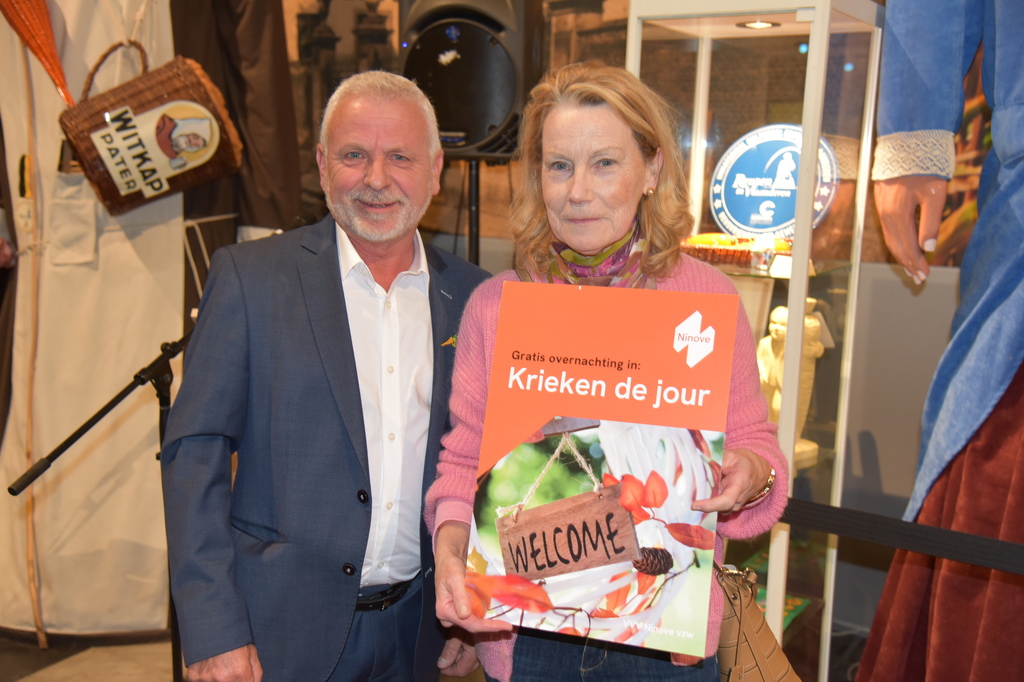 5. Marie-Christine Redant uit Ninove wint een overnachting in Krieken De Jour